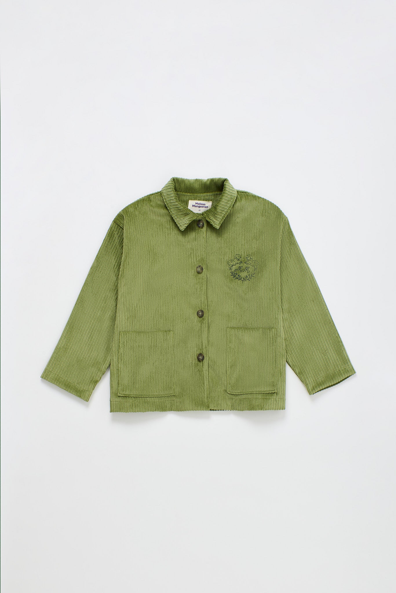 CORDUROY SHIRT GREEN