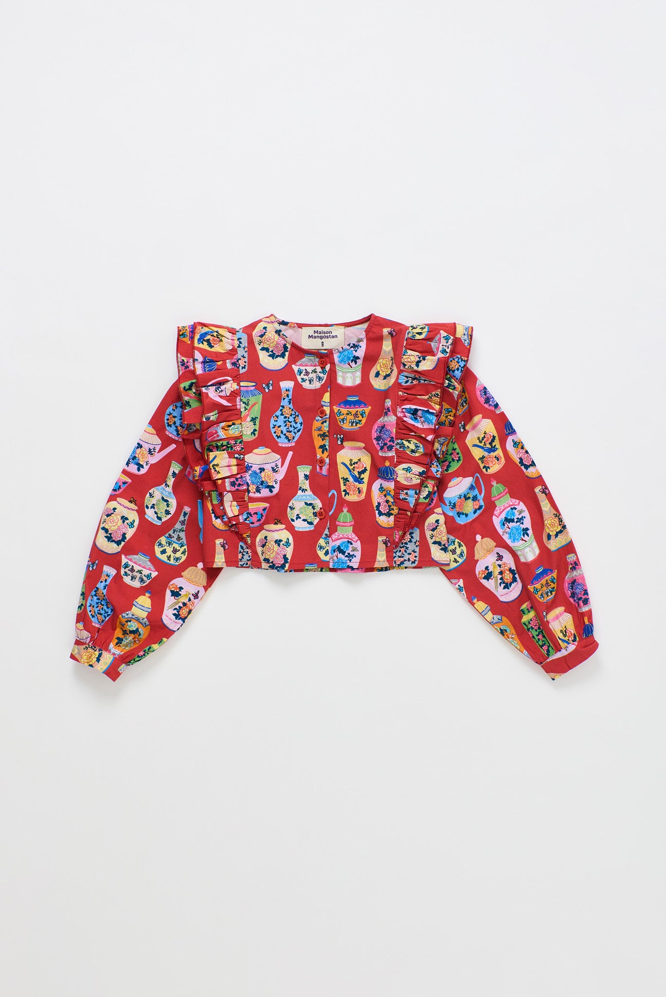 PORCELAIN SHIRT RED