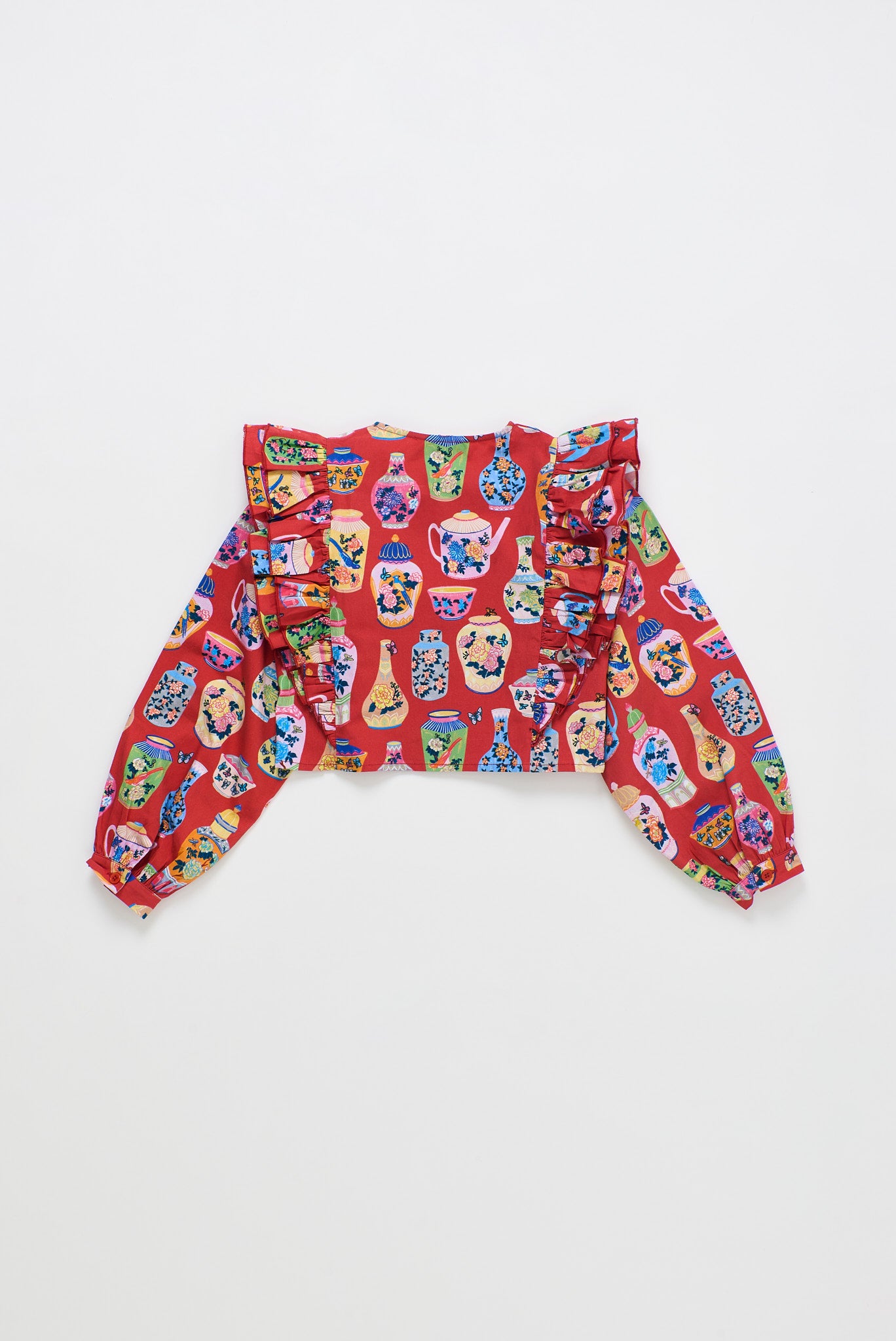 PORCELAIN SHIRT RED