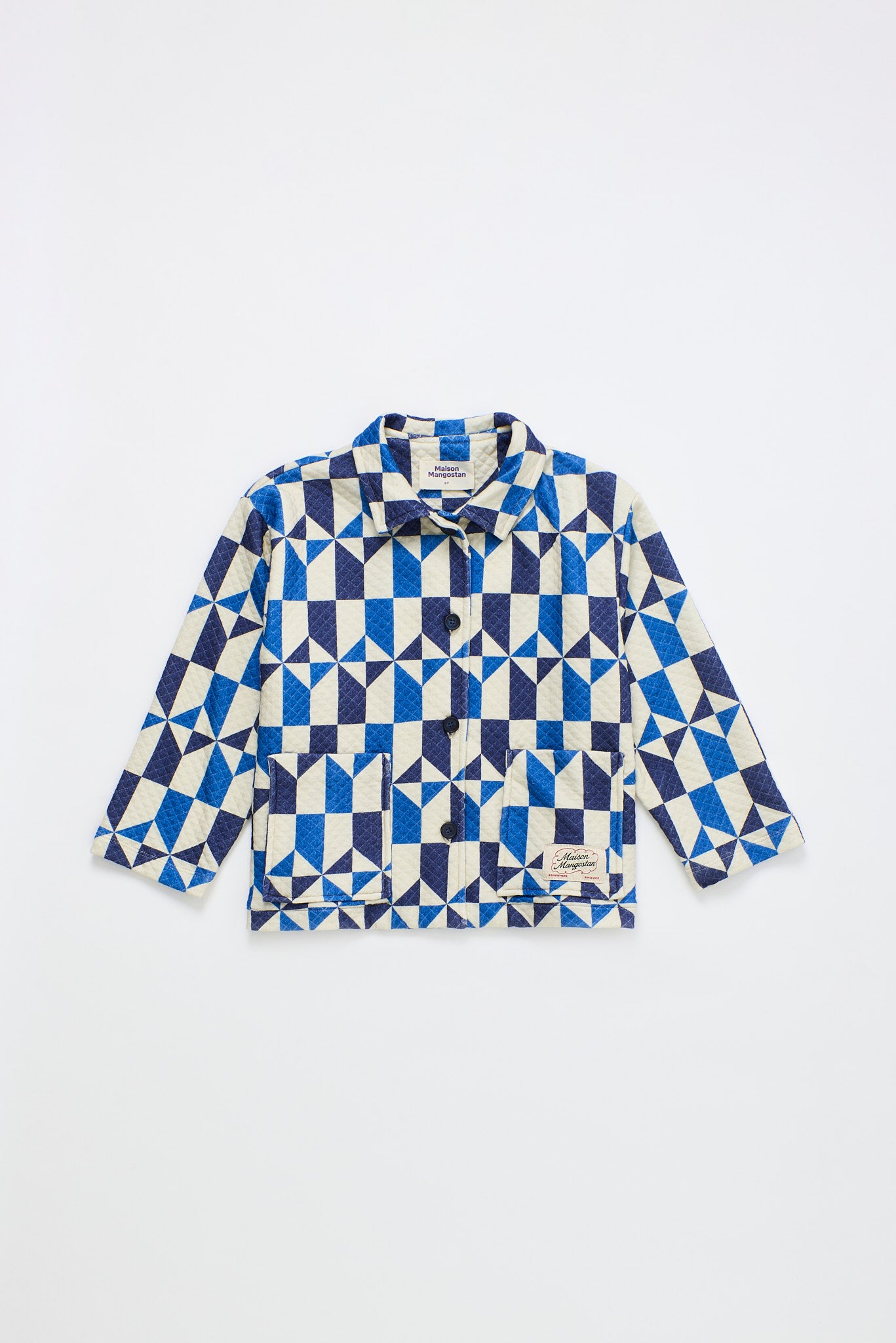 TILES SHIRT BLUE