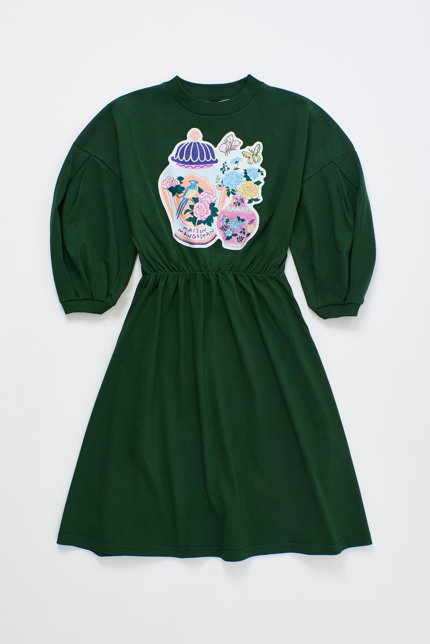 PORCELAIN DRESS GREEN