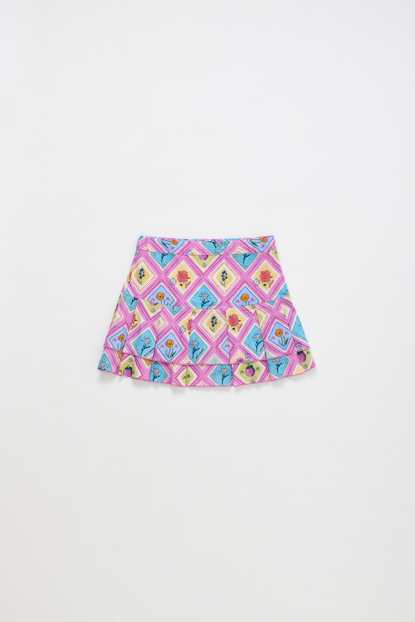 POSTCARD MINISKIRT LILAC