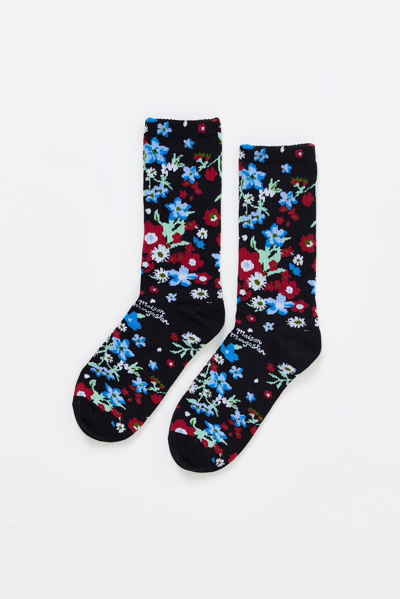 FLORECITAS SOCKS BLACK