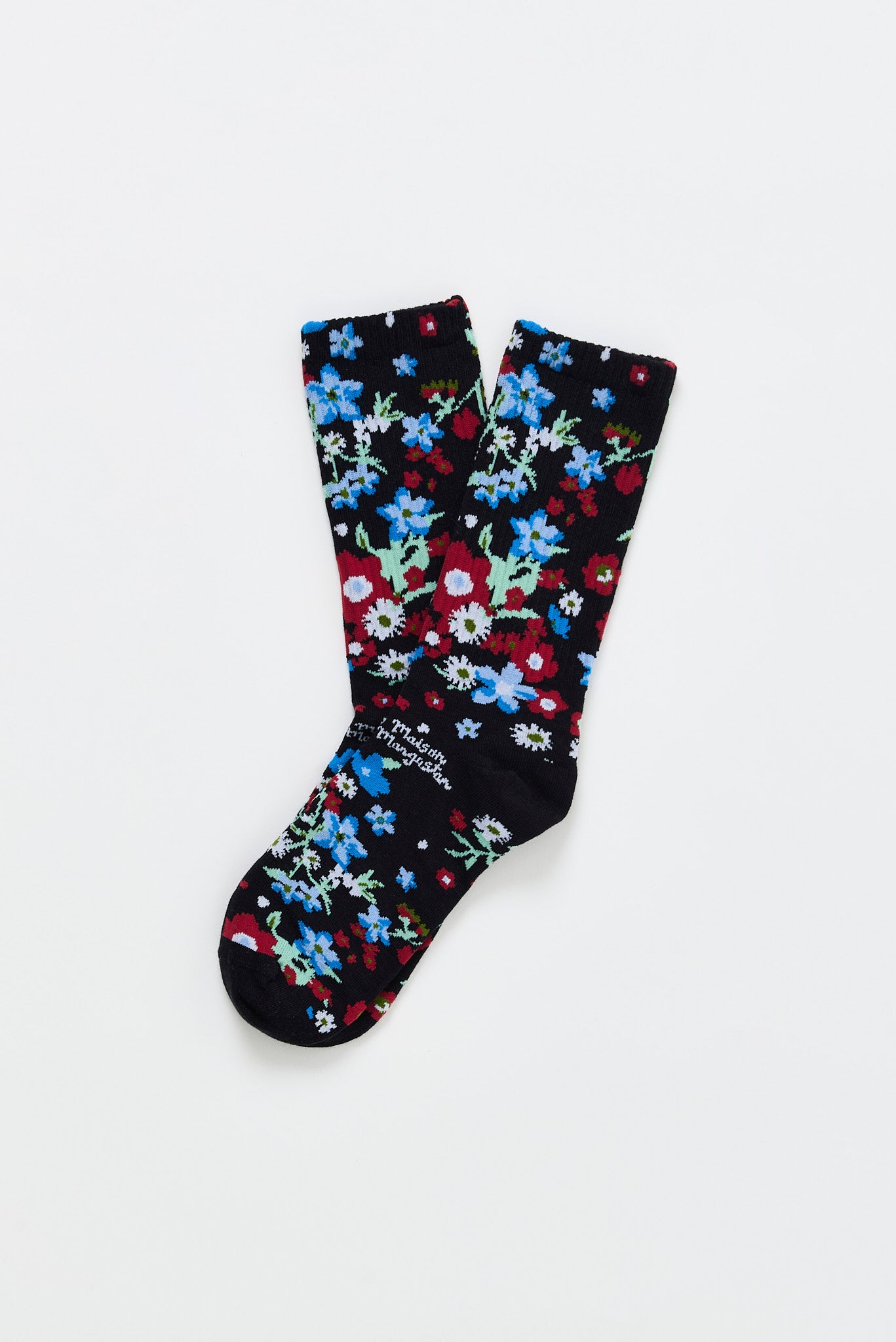 FLORECITAS SOCKS BLACK