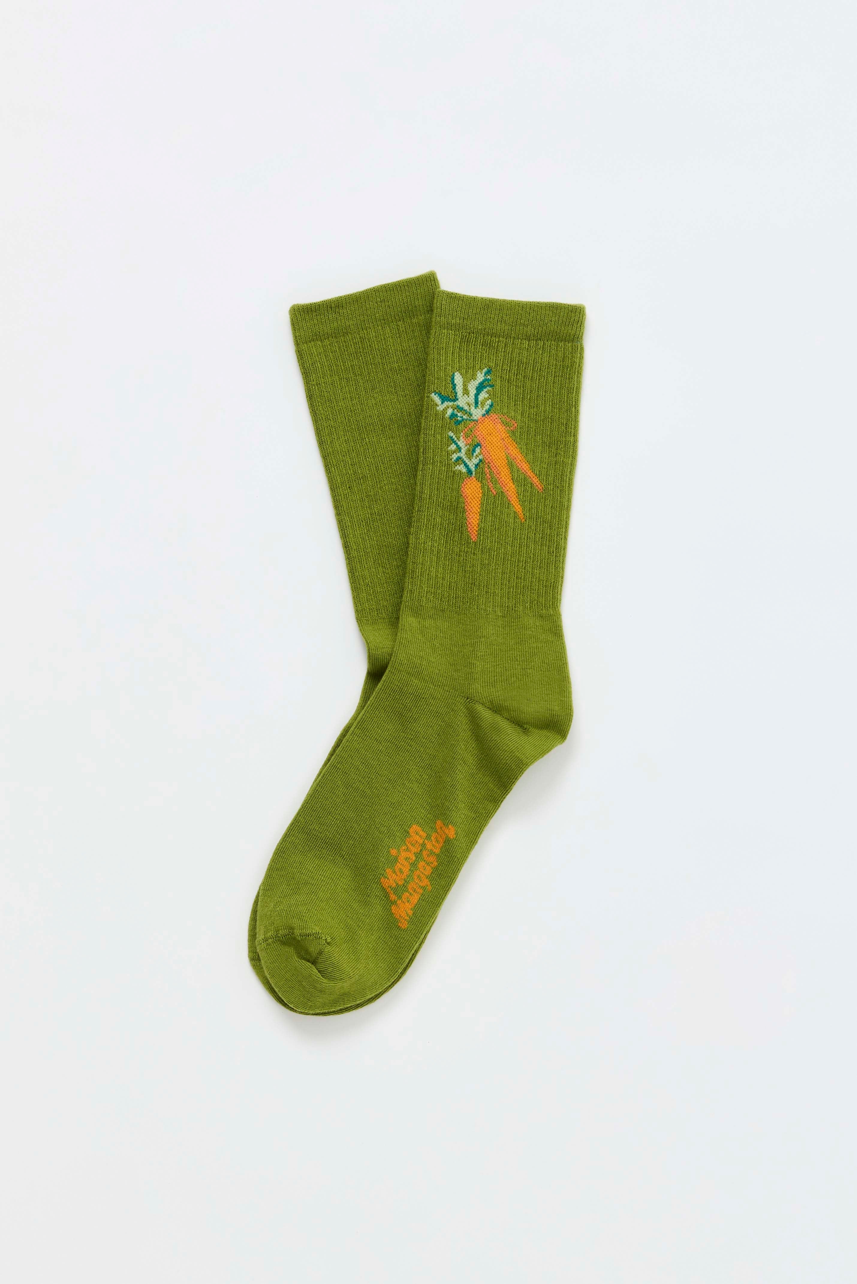 CARROTS SOCKS GREEN