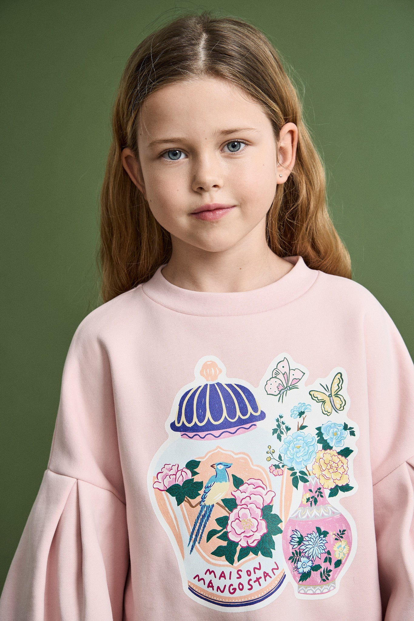 PORCELAIN SWEATSHIRT PINK