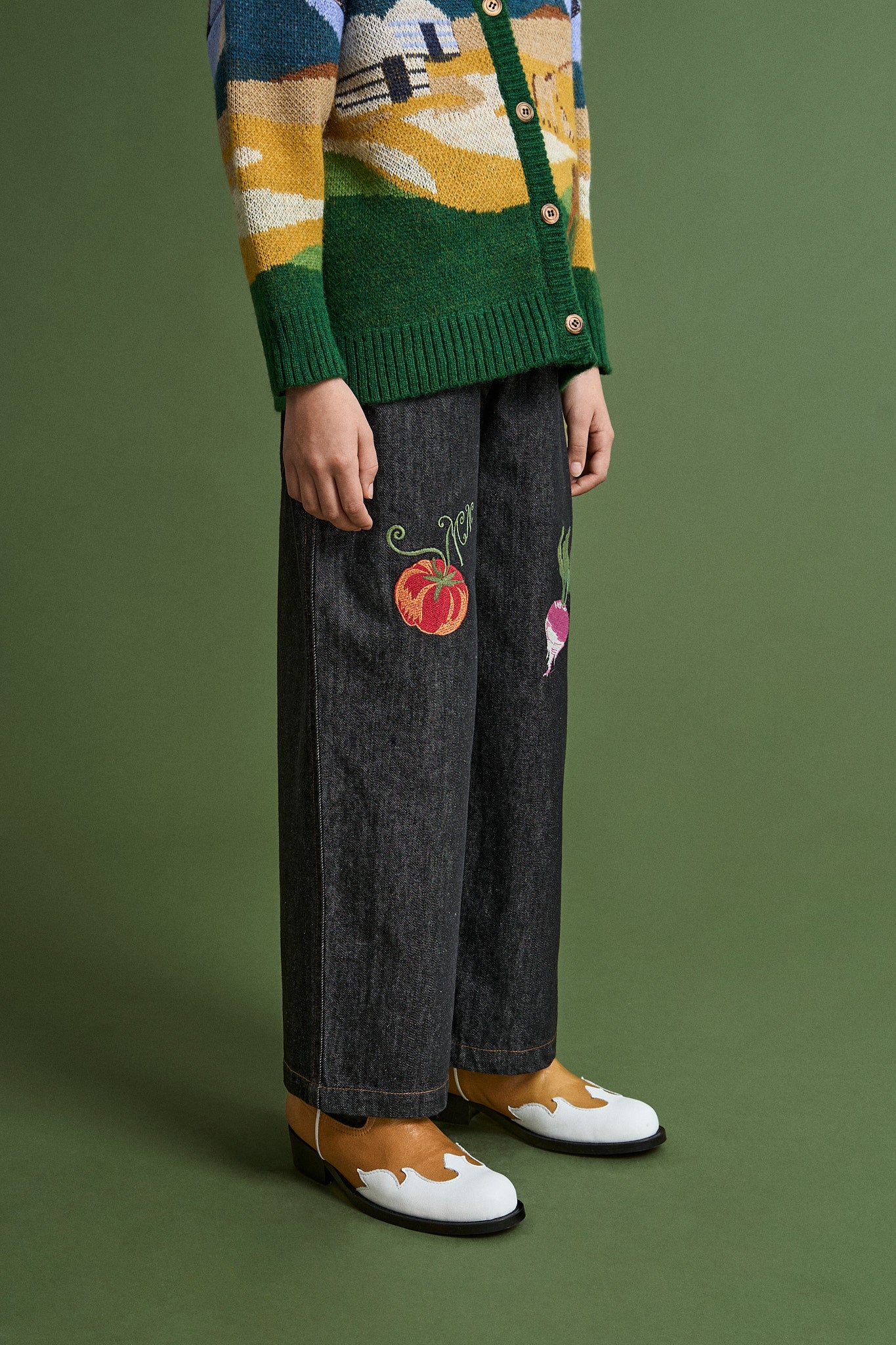 VEGETABLES DENIM BLUE