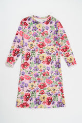 Glitch Velvet Dress Adult