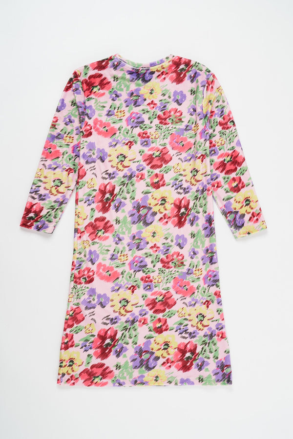 Glitch Velvet Dress Adult