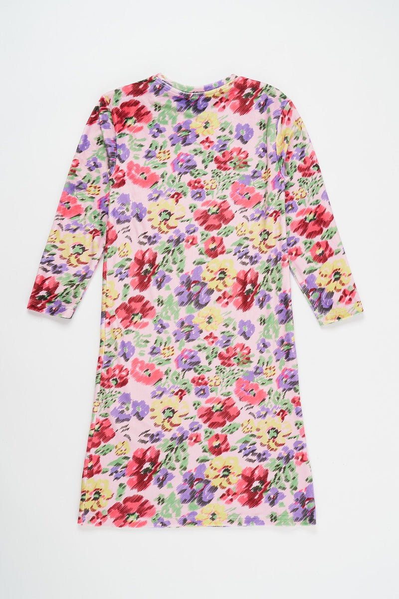 Glitch Velvet Dress Adult