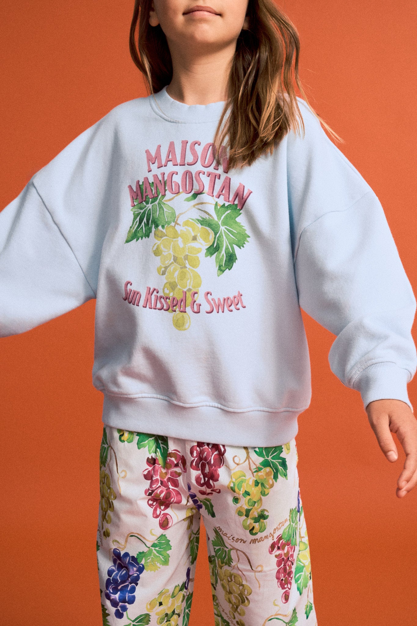 UVAS SWEATSHIRT LIGHT BLUE