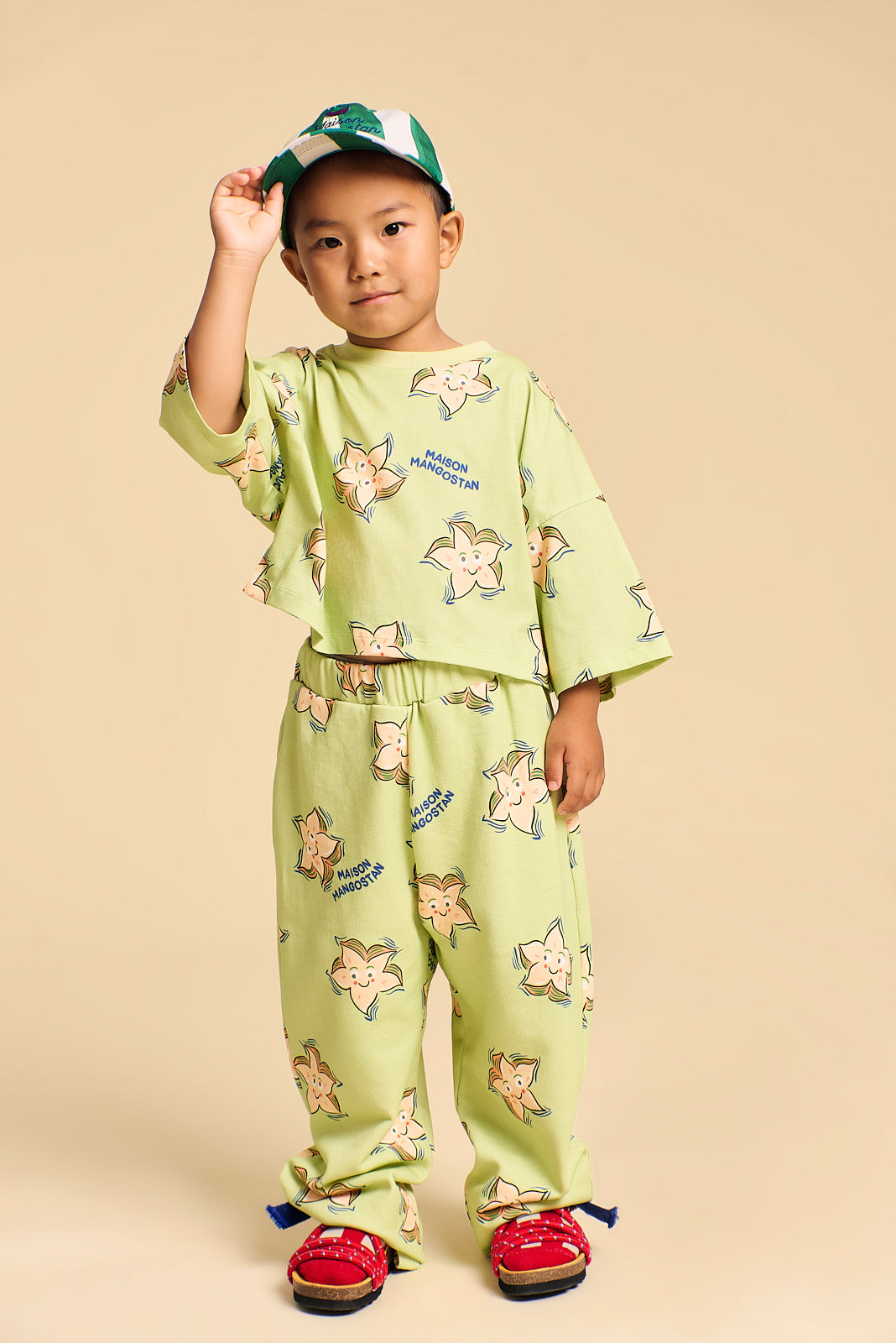 CARAMBOLA SWEATPANT LETTUCE GREEN