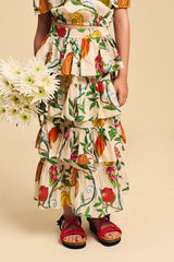 PASSION FRUIT SKIRT BEIGE