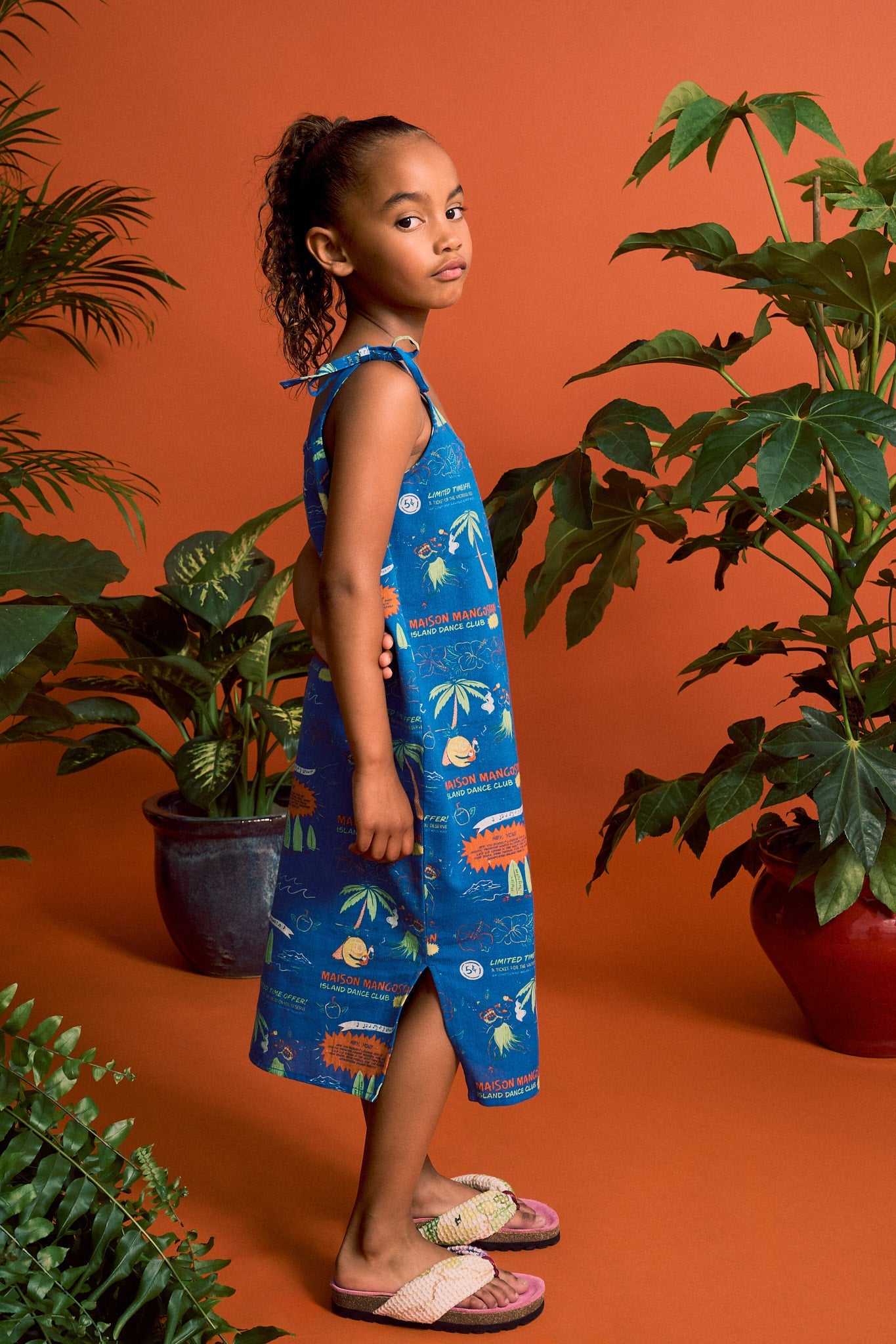 HULA DRESS BLUE