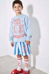 Stripes Sweatshort