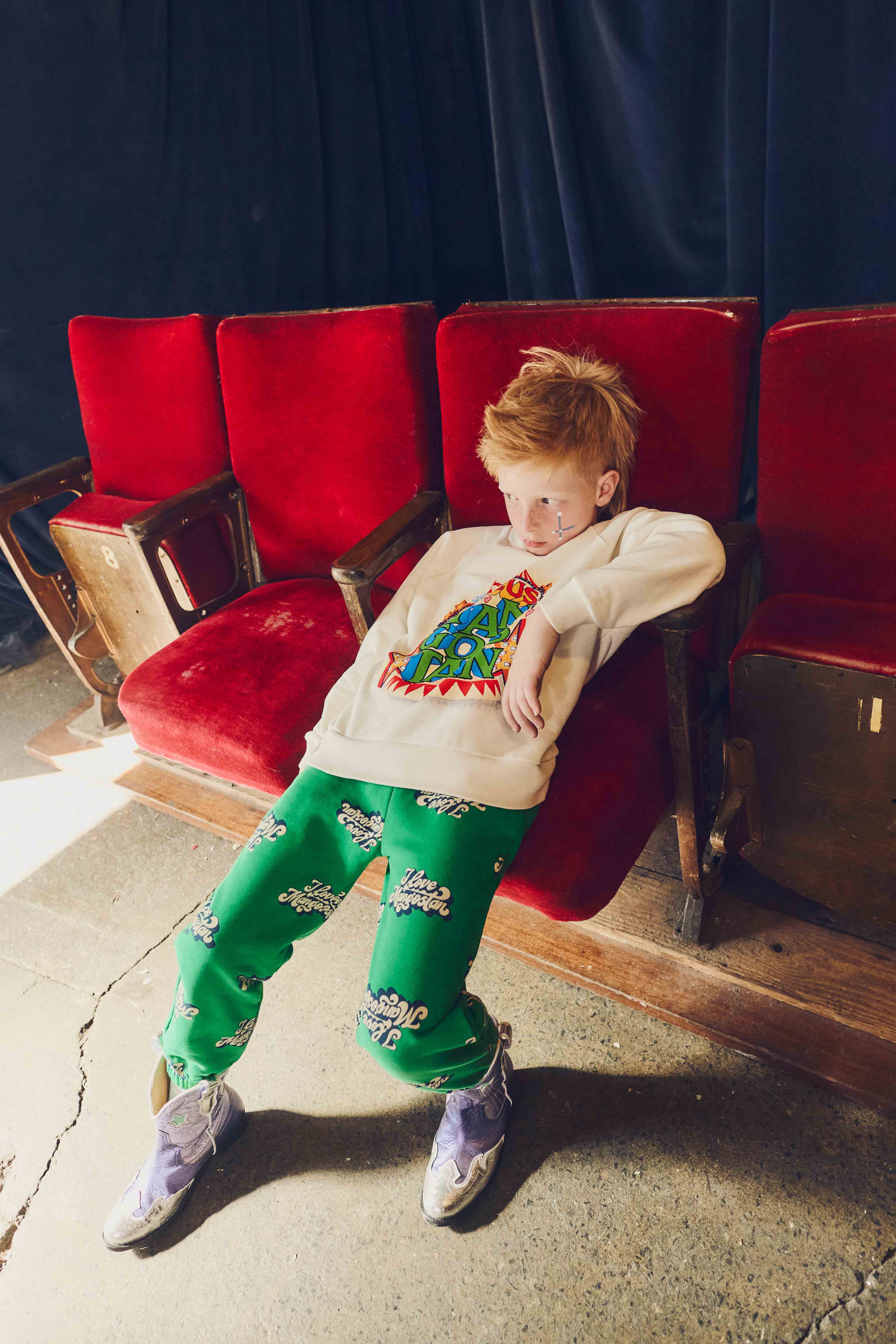 CIRCUS SWEATSHIRT CLOUDY WHITE