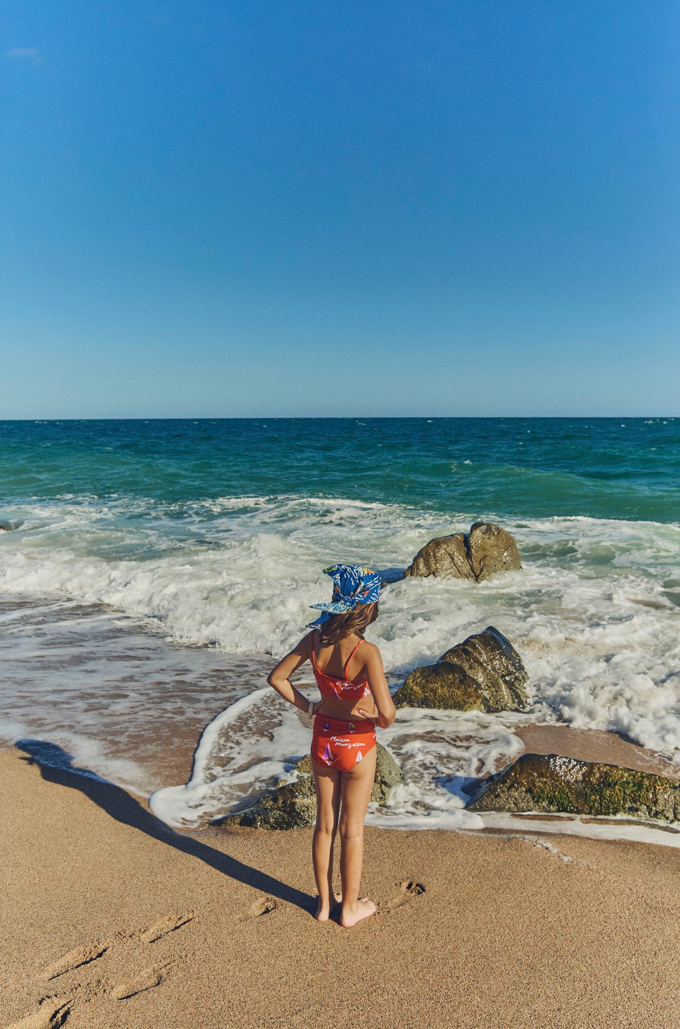 BARCOS BOW BIKINI RED