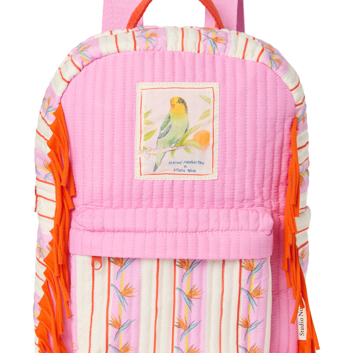 MAISON MANGOSTAN X STUDIO NOOS BIRDS MIDI BACKPACK
