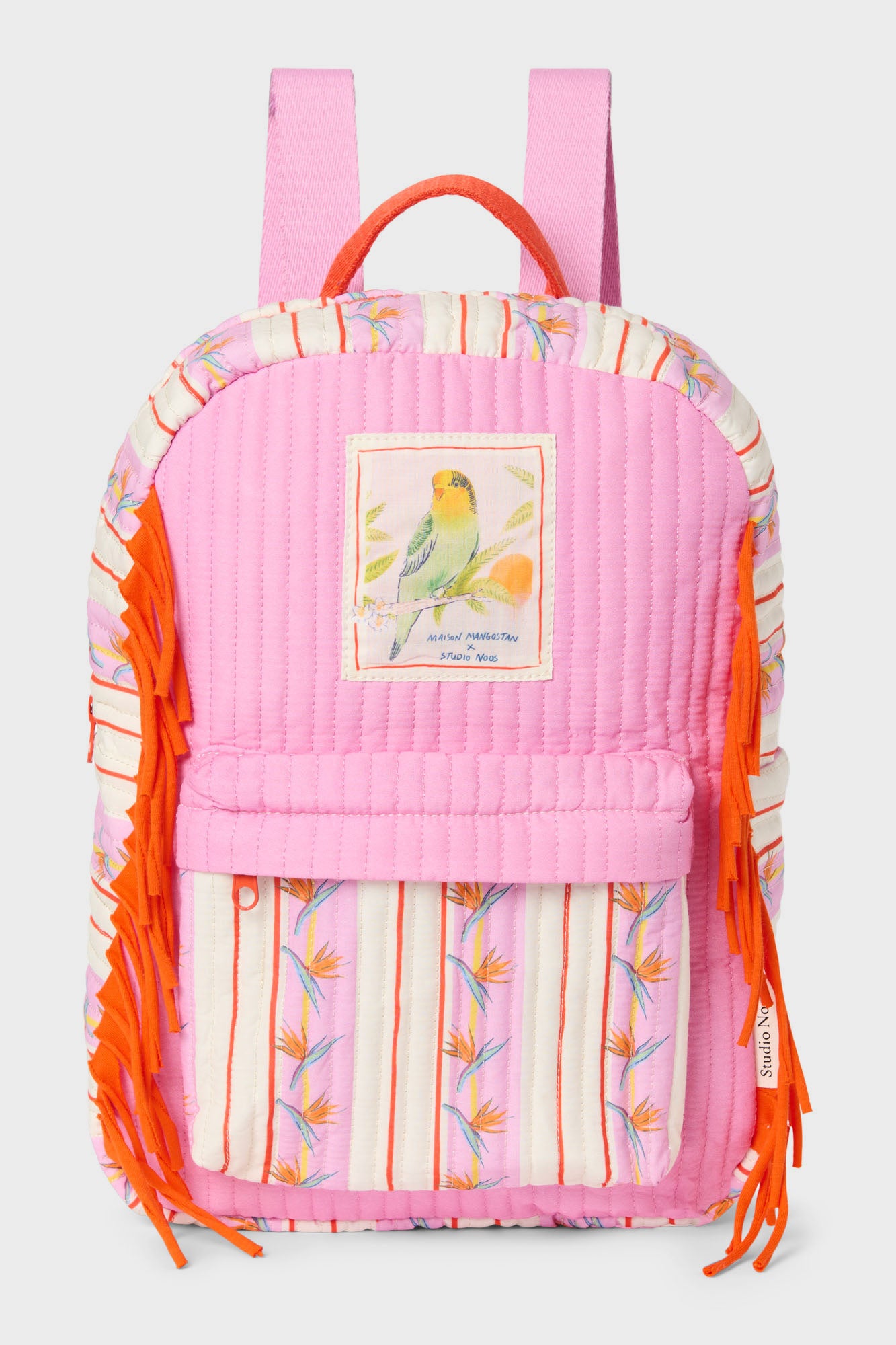 MAISON MANGOSTAN X STUDIO NOOS BIRDS MIDI BACKPACK