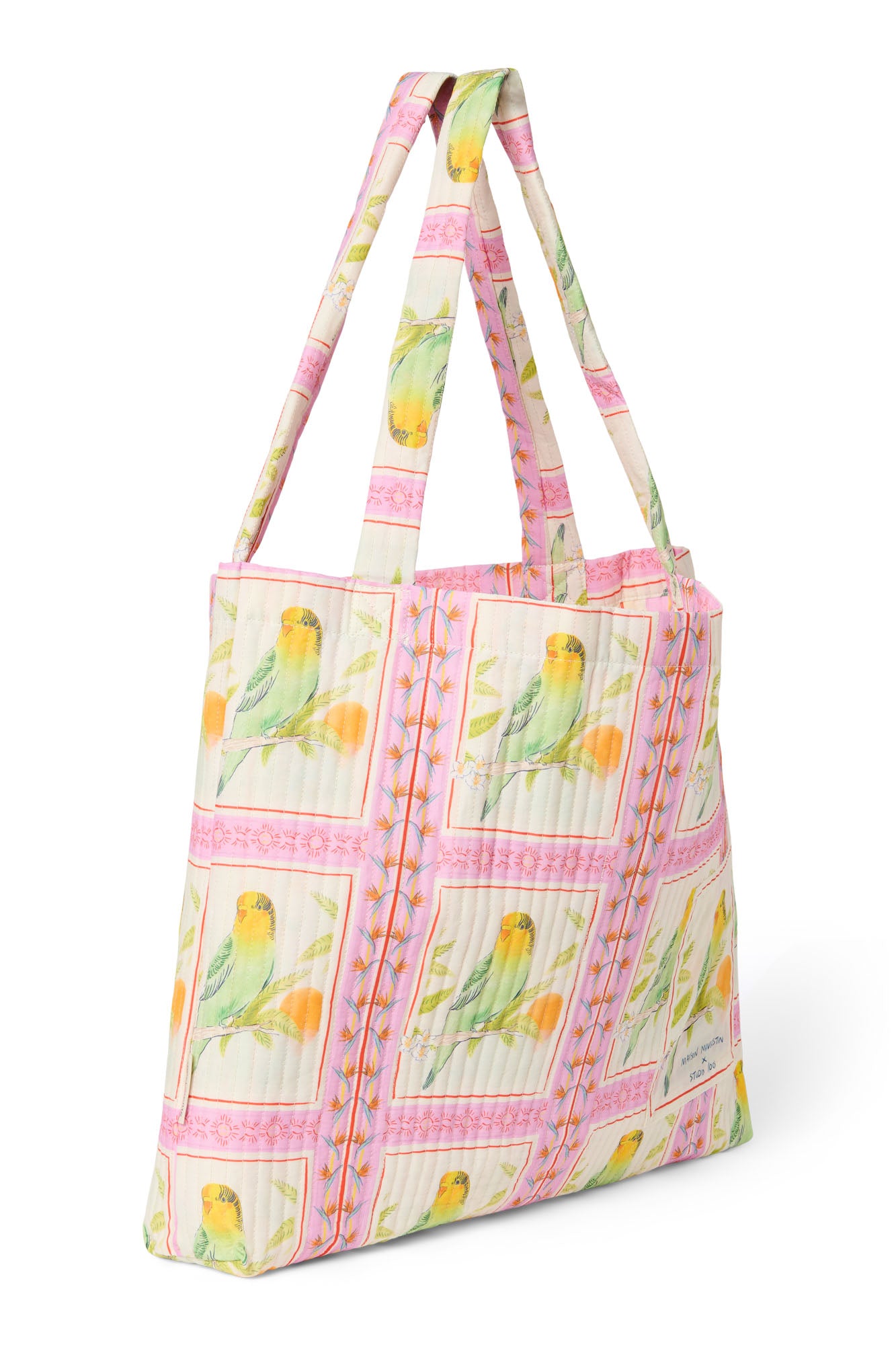 MAISON MANGOSTAN X STUDIO NOOS BIRDS MOM BAG