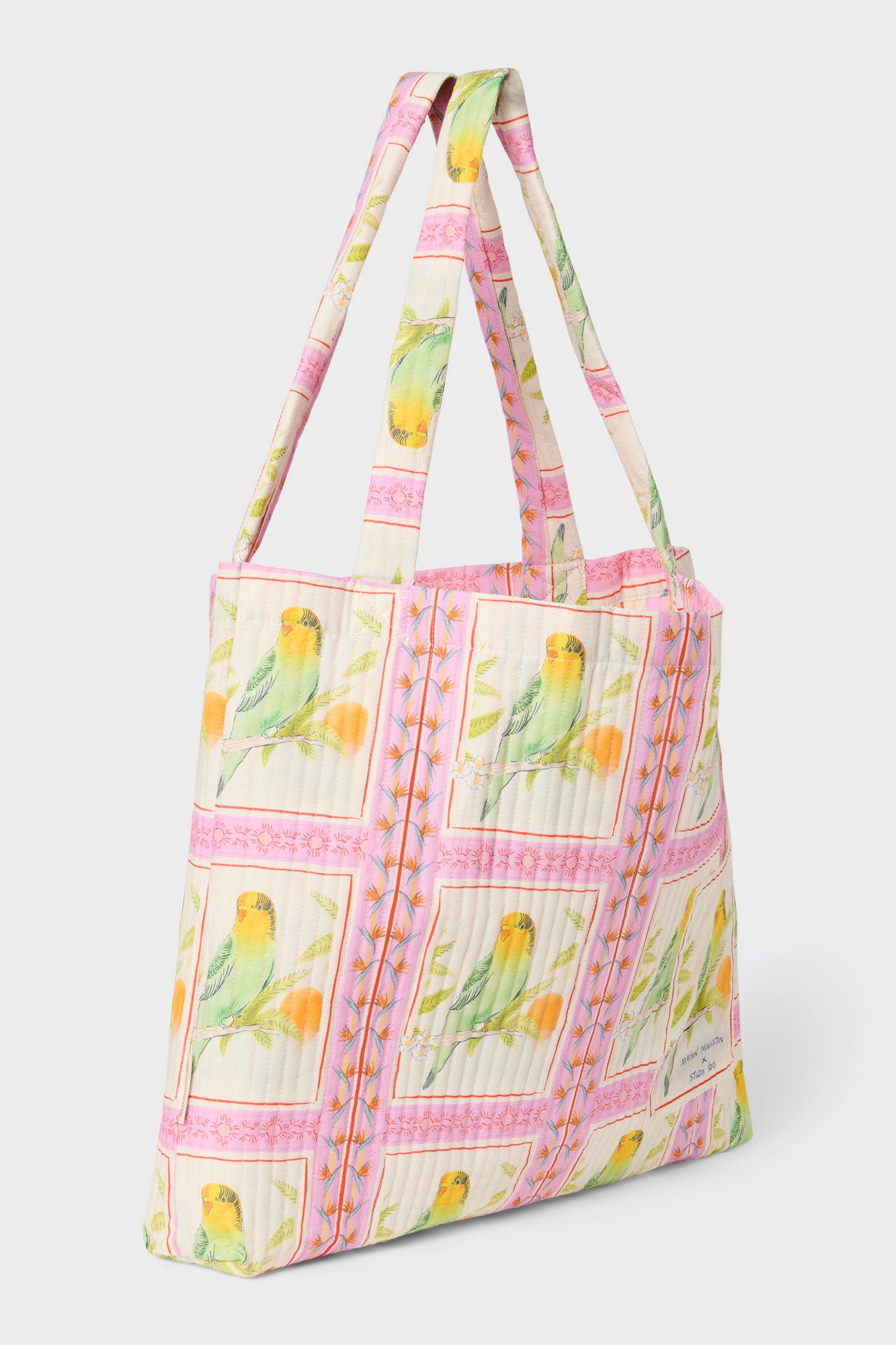 MAISON MANGOSTAN X STUDIO NOOS BIRDS MOM BAG