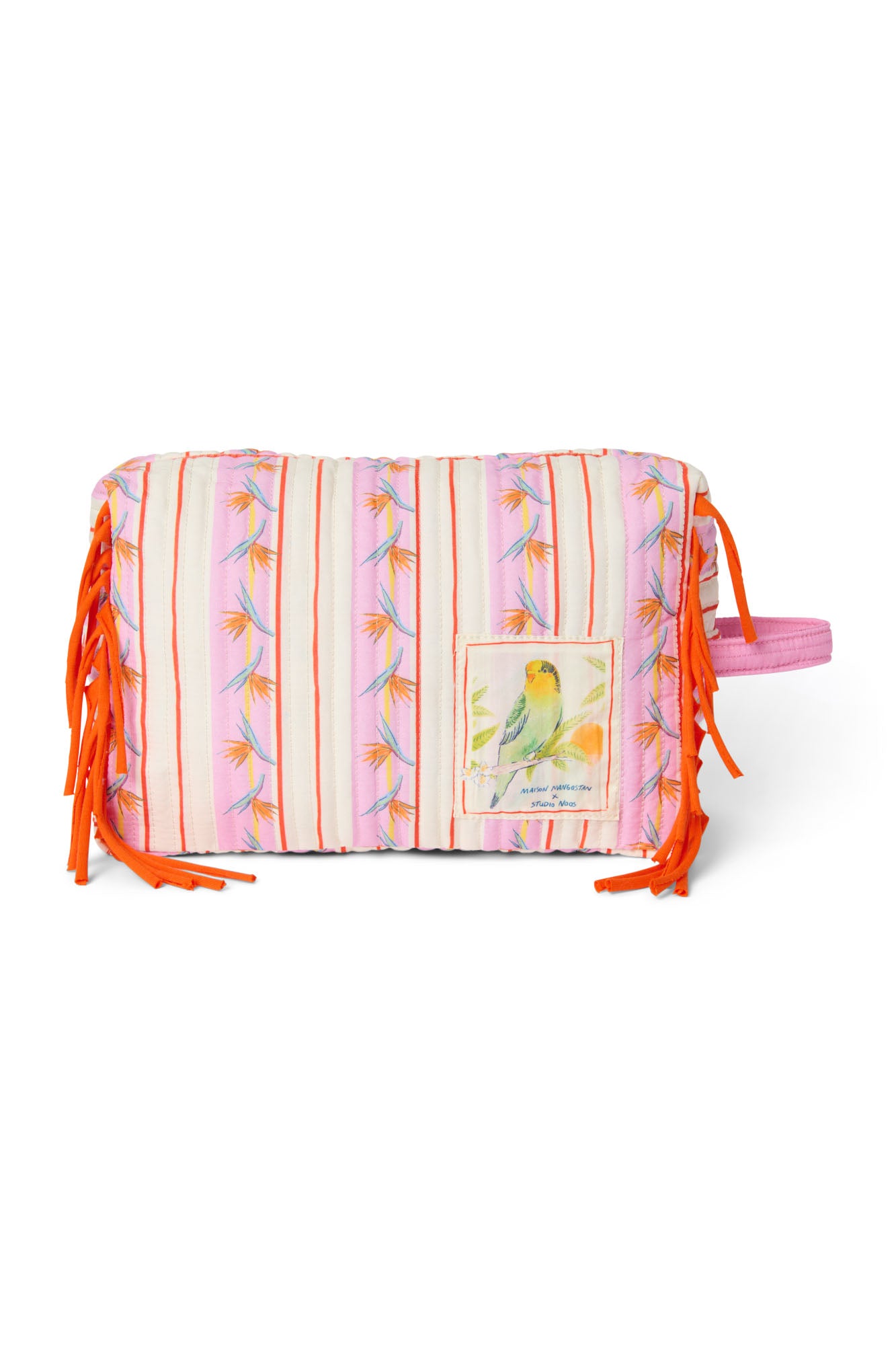 MAISON MANGOSTAN X STUDIO NOOS BIRDS TOILETRY BAG