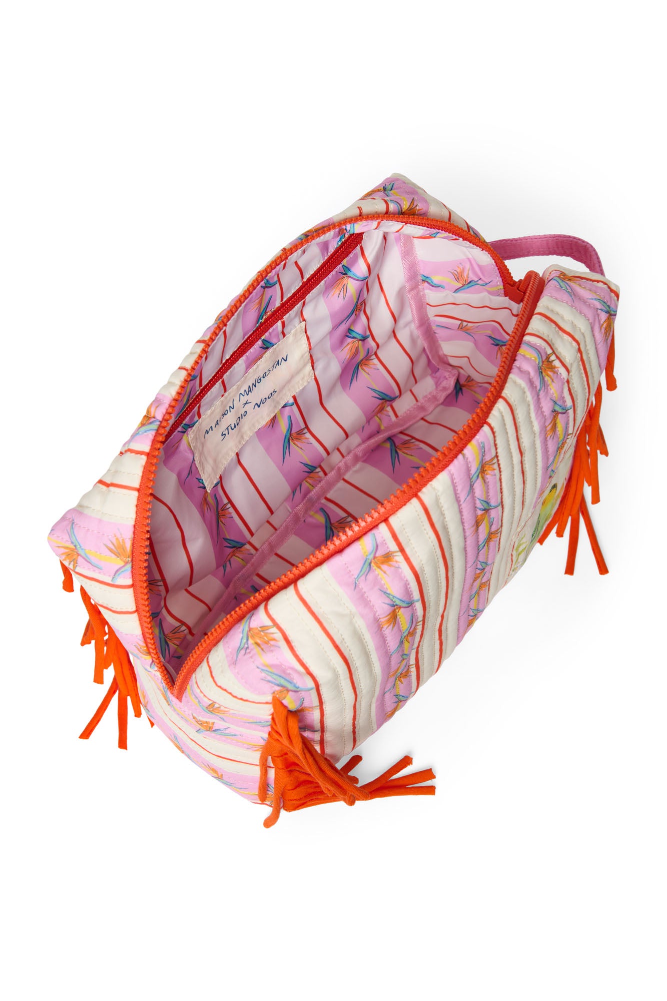 MAISON MANGOSTAN X STUDIO NOOS BIRDS TOILETRY BAG