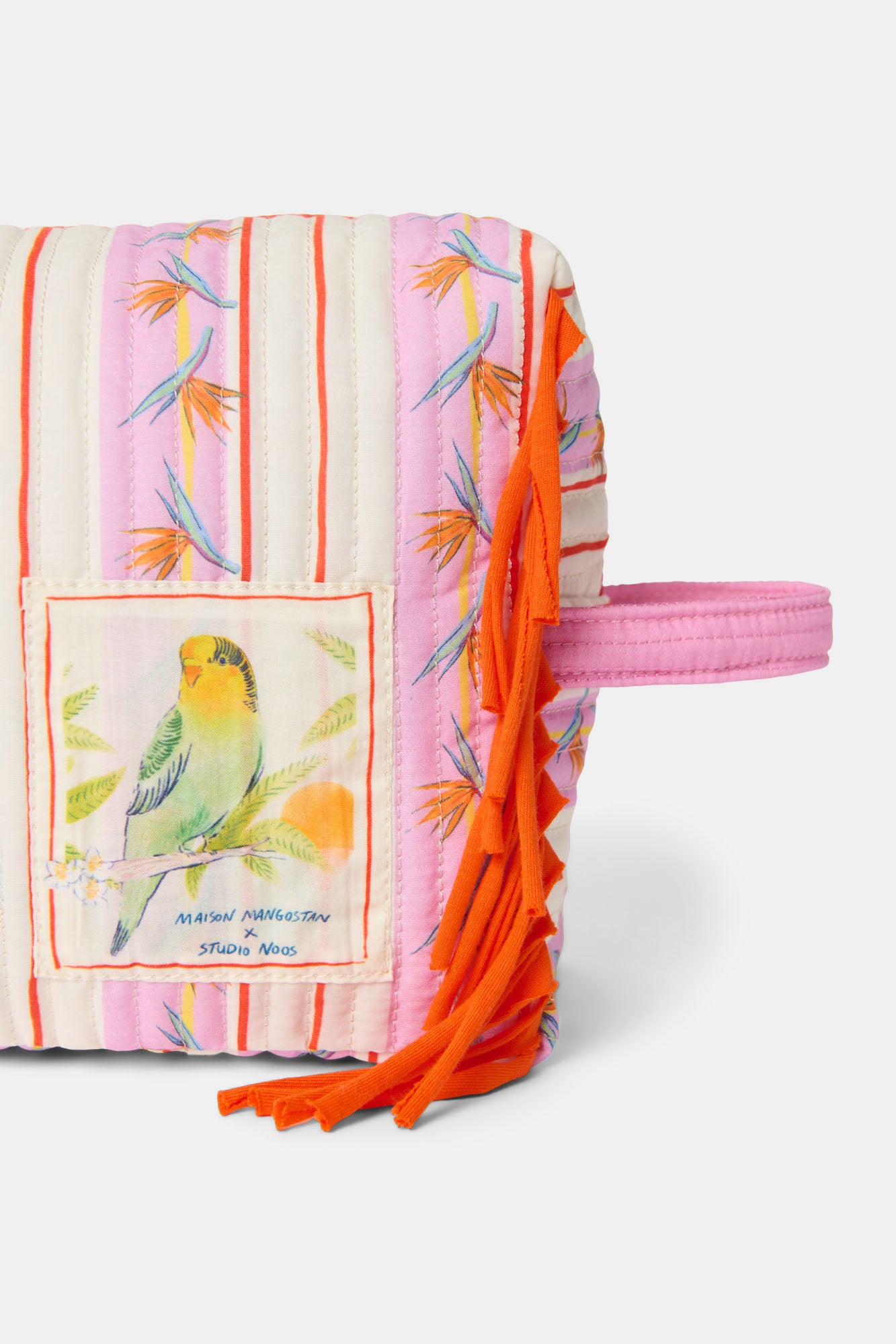MAISON MANGOSTAN X STUDIO NOOS BIRDS TOILETRY BAG