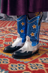 YAKA METALLIC BLAU