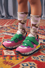 CAMO SOCKEN LILA