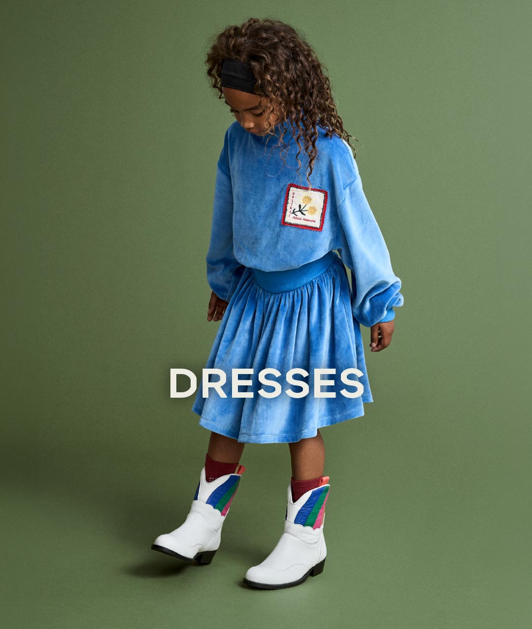 新品 maison mangostan cat dress ワンピース 10Y Maison Mangostan