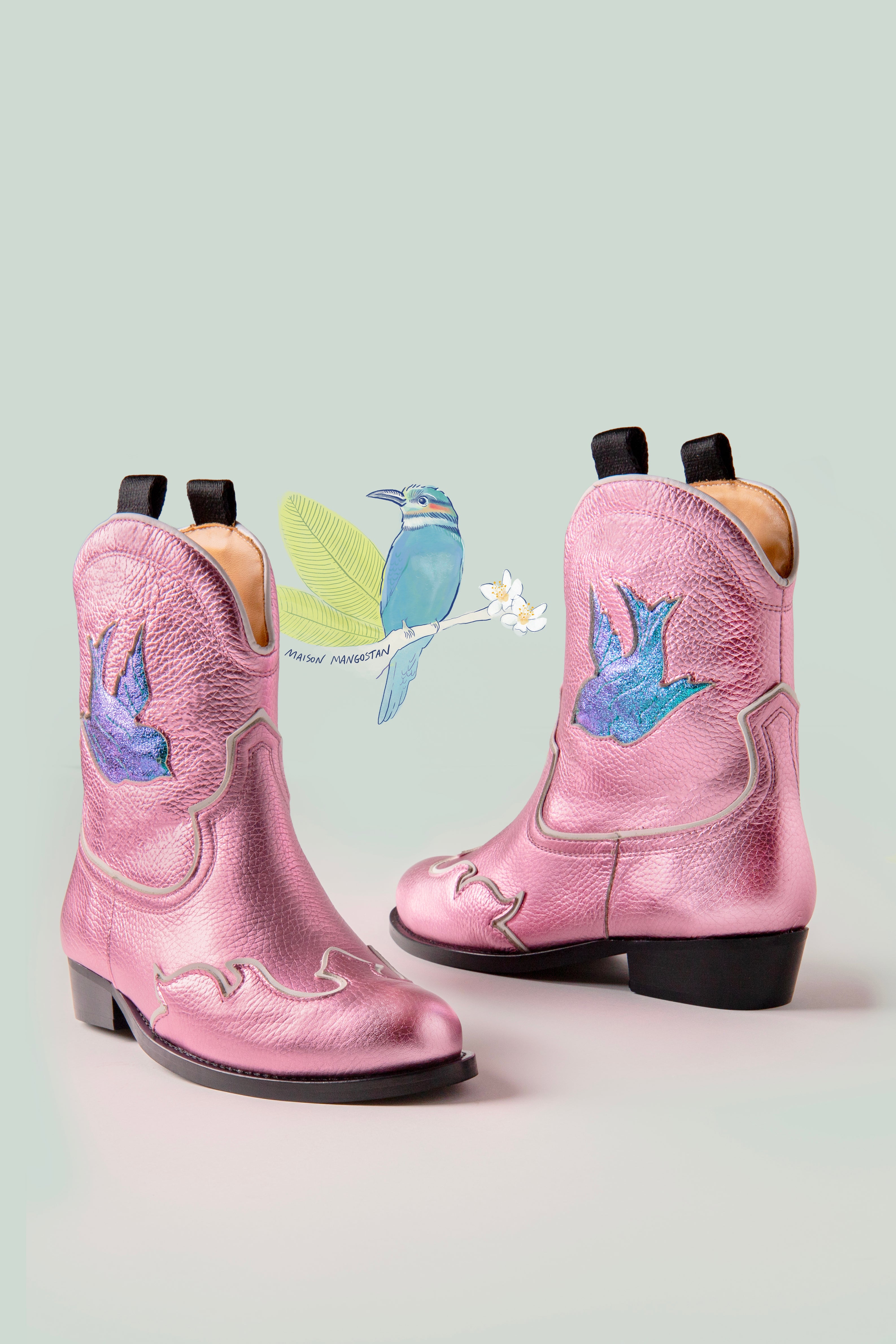 EARLY BIRD BOOT PINK