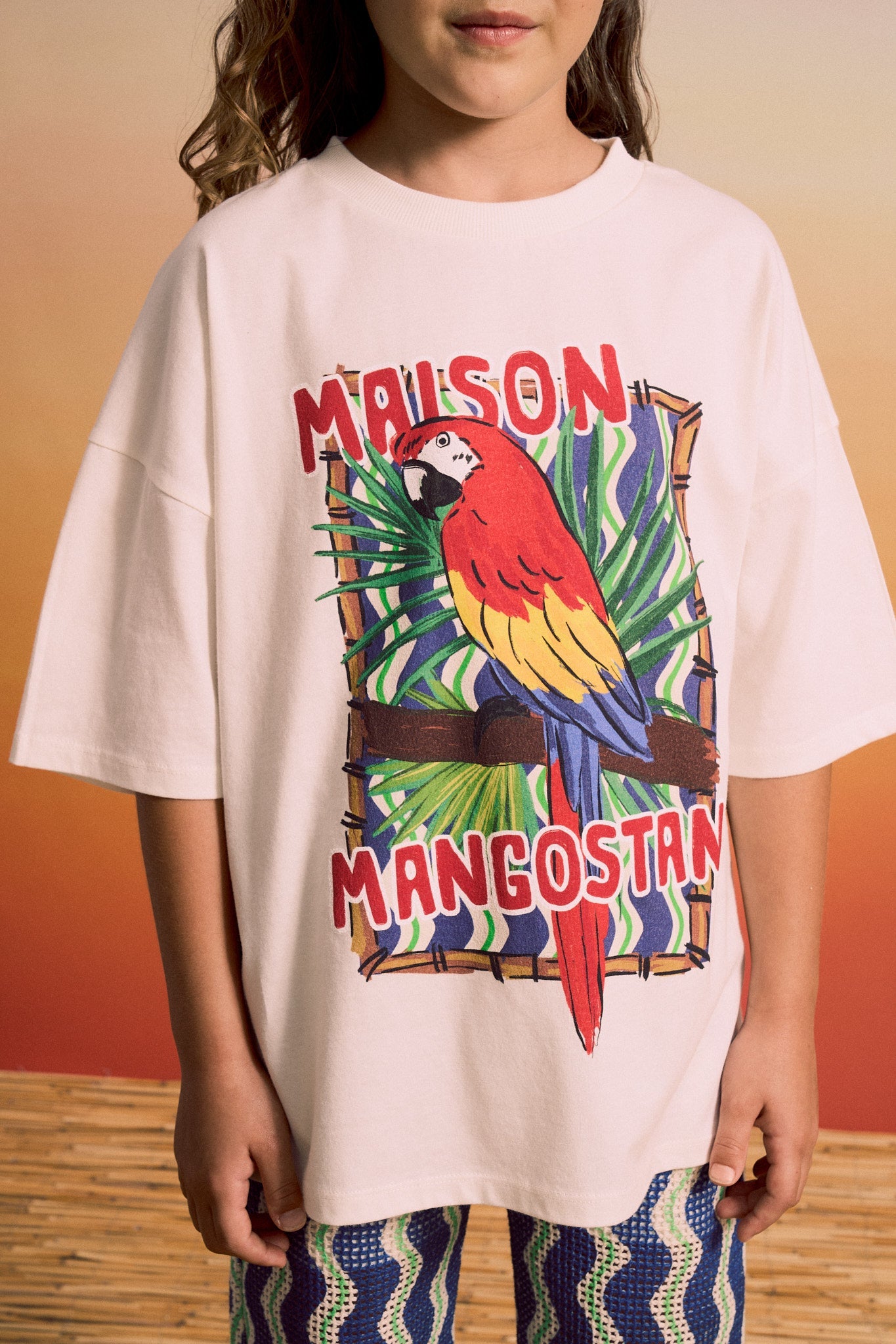 LOROS T-SHIRT CLOUDY WHITE