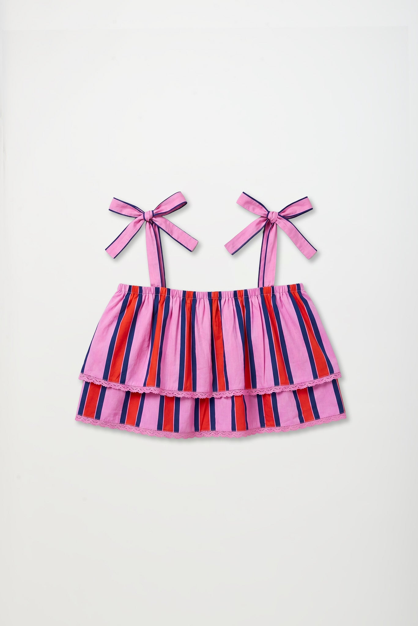 MULTICOLOR STRIPES TOP