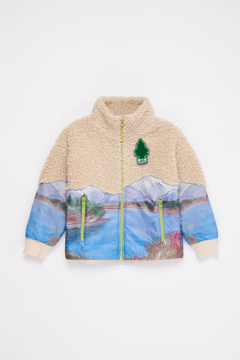 Teddypullover Forest Beige