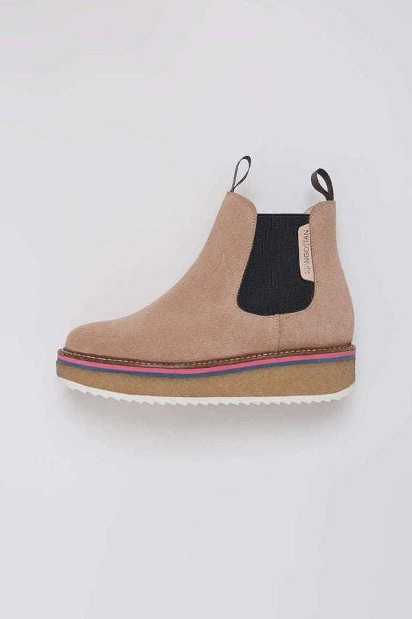Grape Beige Boots
