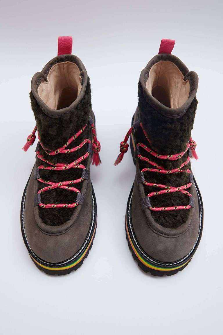 Pomegranate Grey Khaki