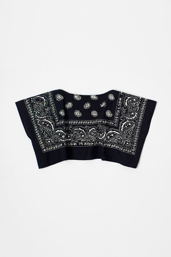 Bandana Top Black