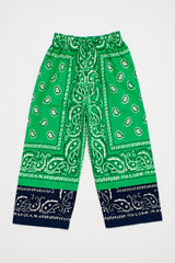 Bandana Trousers Green