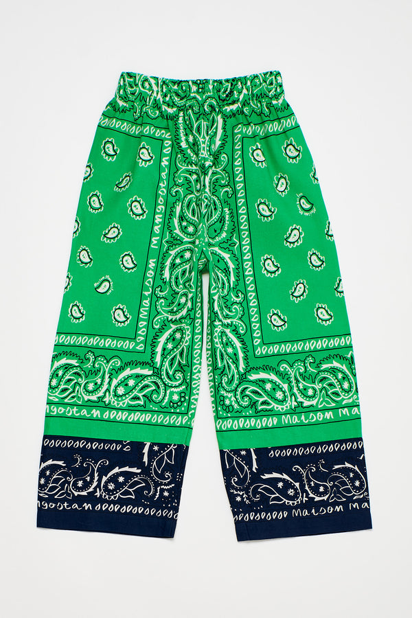 Bandana Trousers Green