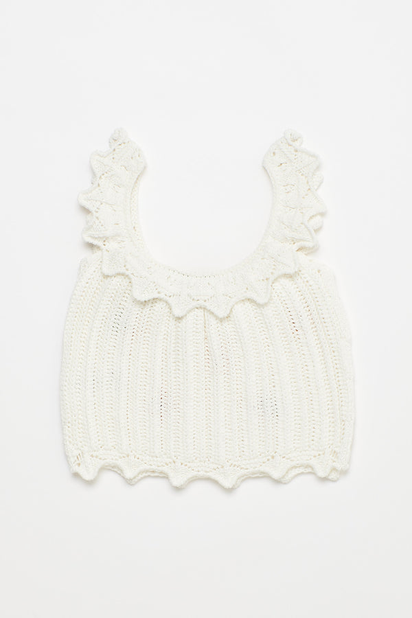 Crochet Top White