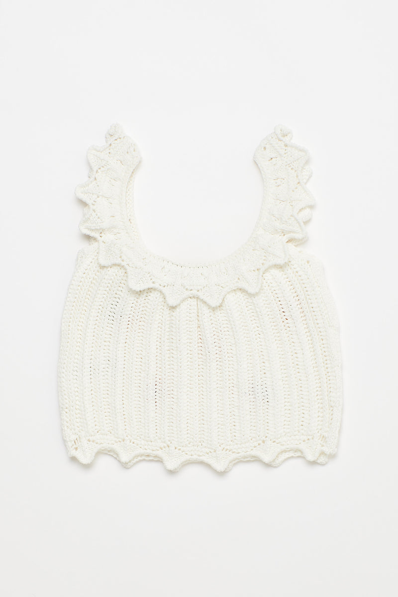 Crochet Top White