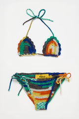 Crochet Bikini Green
