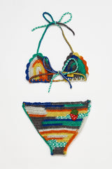 Crochet Bikini Green