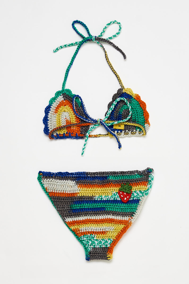 Crochet Bikini Green