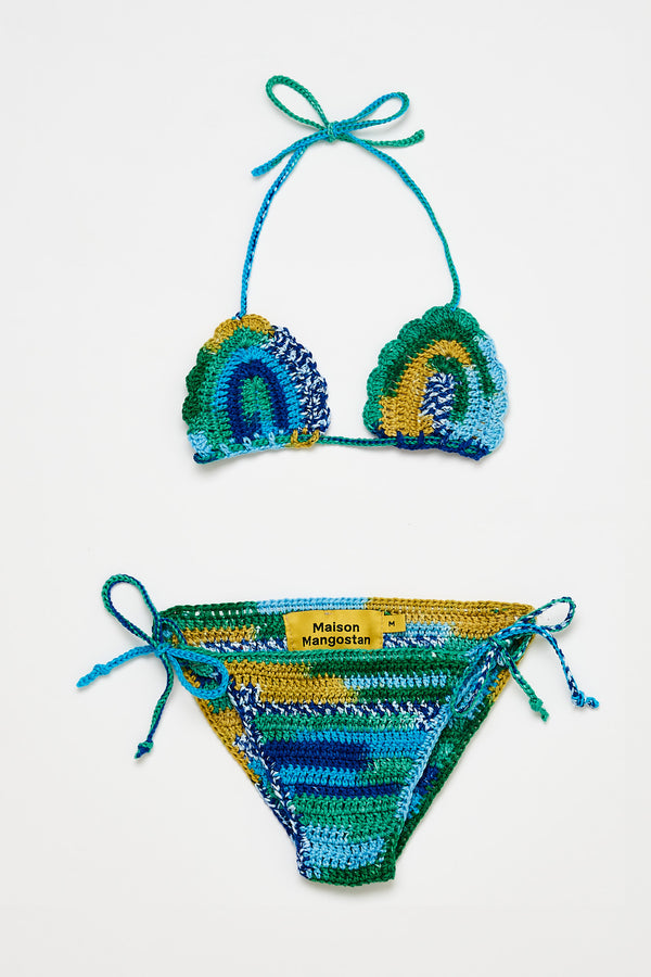 Crochet Bikini Blue