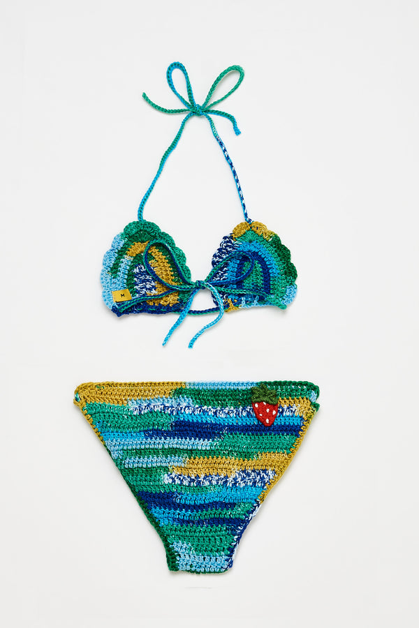 Crochet Bikini Blue