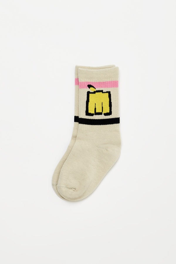 Mangostan Logo Socks White