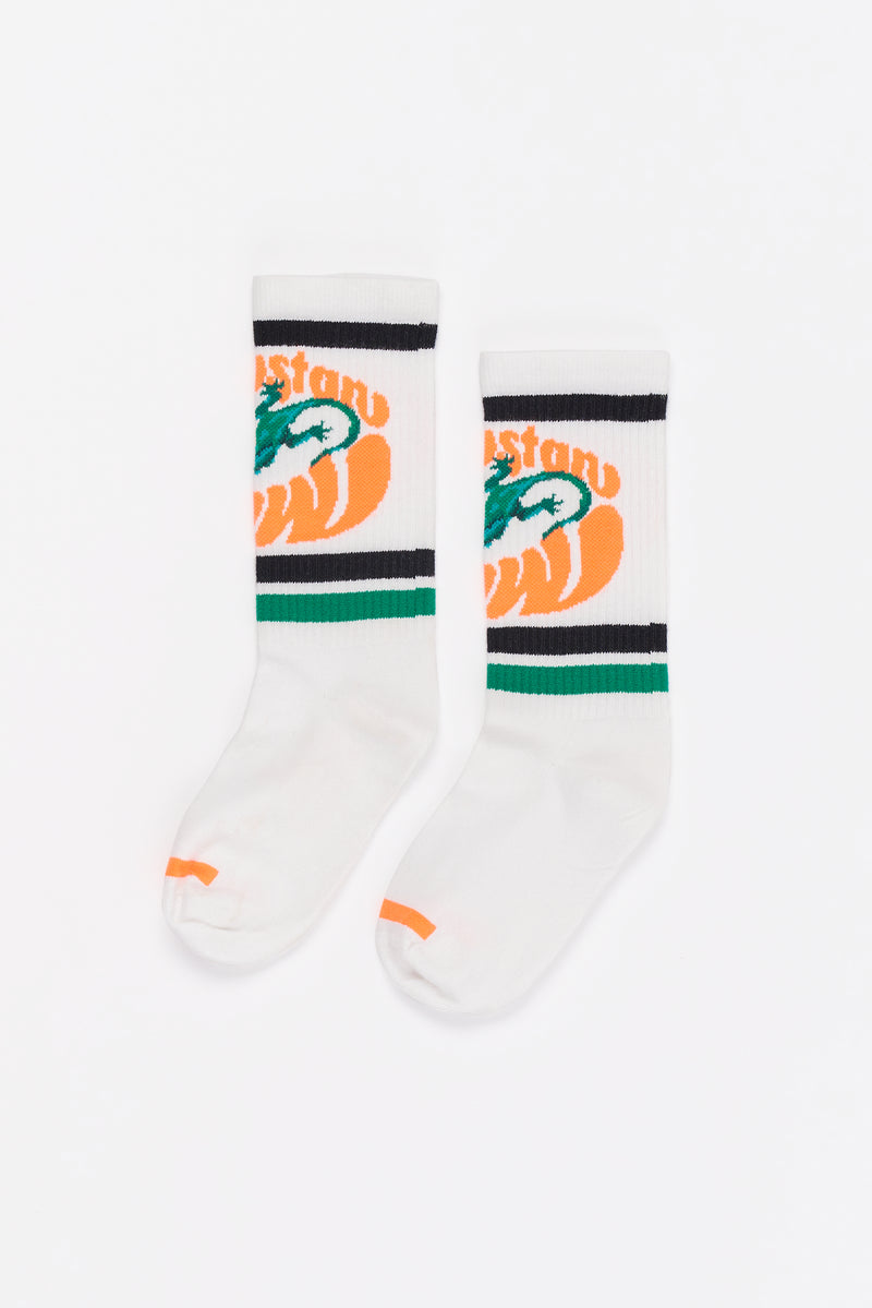 Gecko Socks White