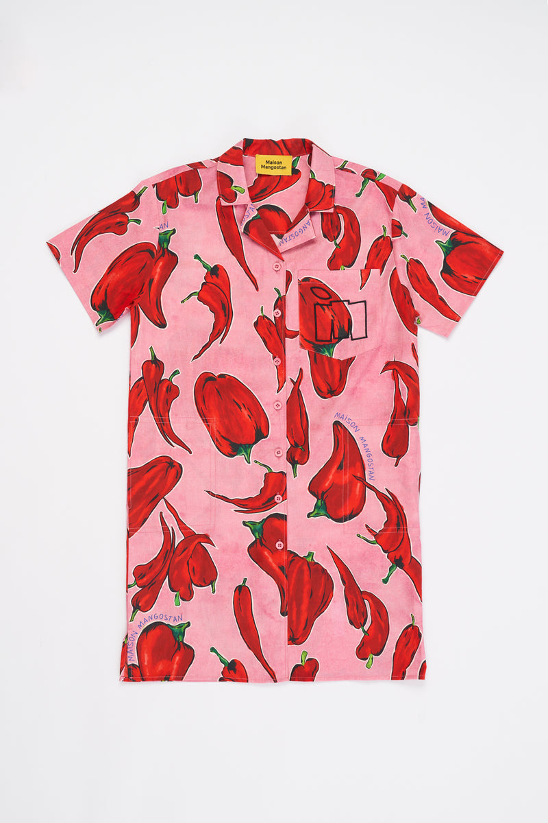 Red Peppers Dress Adult